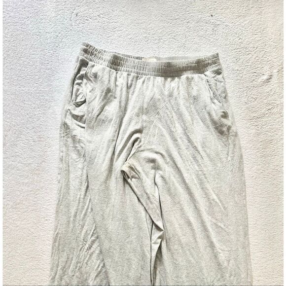 Cozy Lounge Knit Wide Leg Sweatpant size L - Picture 8 of 11